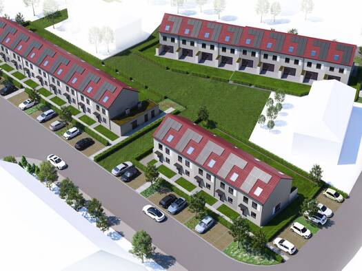 Reihenmittelhaus zum Kauf - Erstbezug provisionsfrei 379.990 € 4 Zimmer 120 m² 145,4 m² Grundstück Hauptstraße Wustermark Wustermark 14641