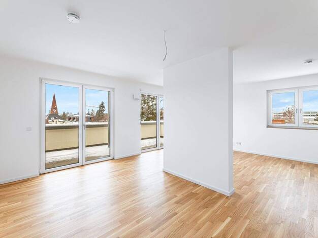 Wohnung zur Miete - Erstbezug 1.468 € 3 Zimmer 90,5 m² 3. Geschoss Leyh Nürnberg 90431