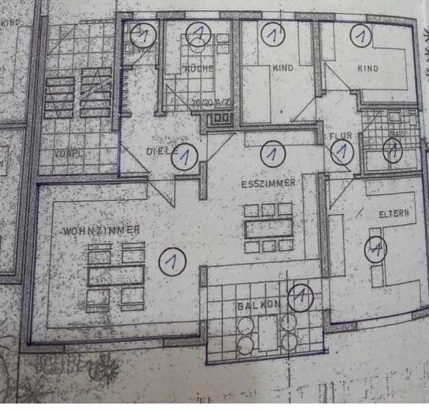 Wohnung zur Miete 700 € 5 Zimmer 113 m²<br/>Wohnfläche ab sofort<br/>Verfügbarkeit Albstraße 7 Mutlangen Mutlangen 73557