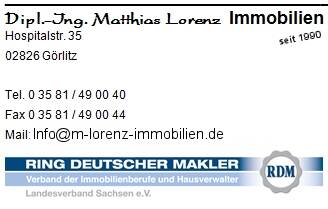 Dipl.-Ing. Matthias Lorenz Immobilien