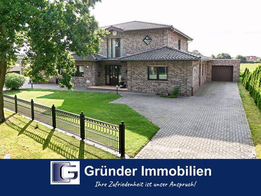Einfamilienhaus zum Kauf provisionsfrei 579.000 € 8 Zimmer 291,5 m² 1.402 m² Grundstück Neurhede Rhede (Ems) 26899