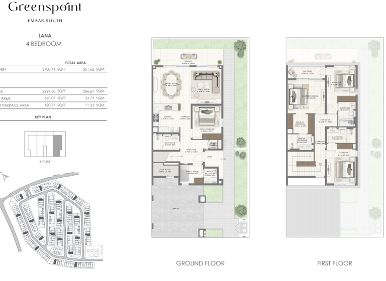 Stadthaus zum Kauf provisionsfrei 964.400 € 5 Zimmer 251,6 m² Dubai