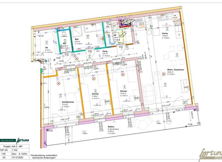 Wohnung zum Kauf - Erstbezug 434.480 € 4 Zimmer 107 m² 1. Geschoss Marktplatz 3a Leobersdorf 2544