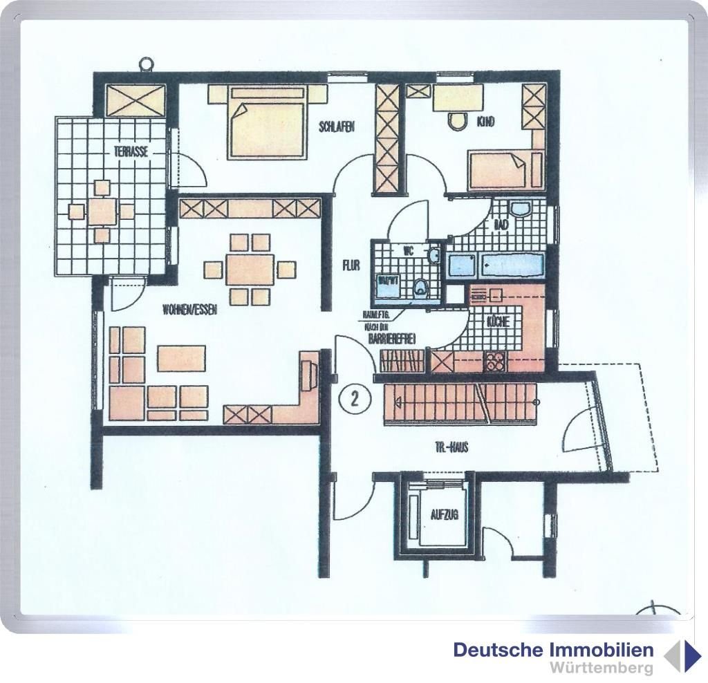 Wohnung zum Kauf 450.000 € 3,5 Zimmer 87,4 m²<br/>Wohnfläche 1.<br/>Geschoss Cannstatt - Mitte Stuttgart 70372