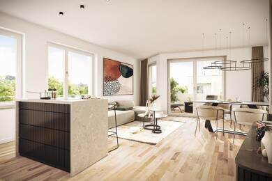 Wohnung zum Kauf - Neubau 566.700 € 3 Zimmer 74 m² 1. Geschoss Zugspitzstraße 7 Hochzoll Augsburg 86163