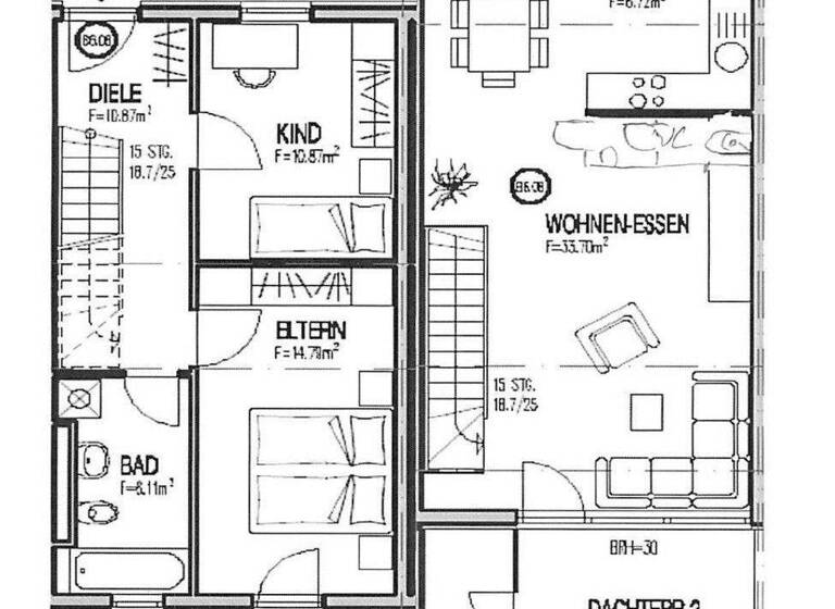 Maisonette zum Kauf provisionsfrei 665.000 € 3 Zimmer 94,5 m² Mainzer Landstraße 146 Gallus Frankfurt 60329