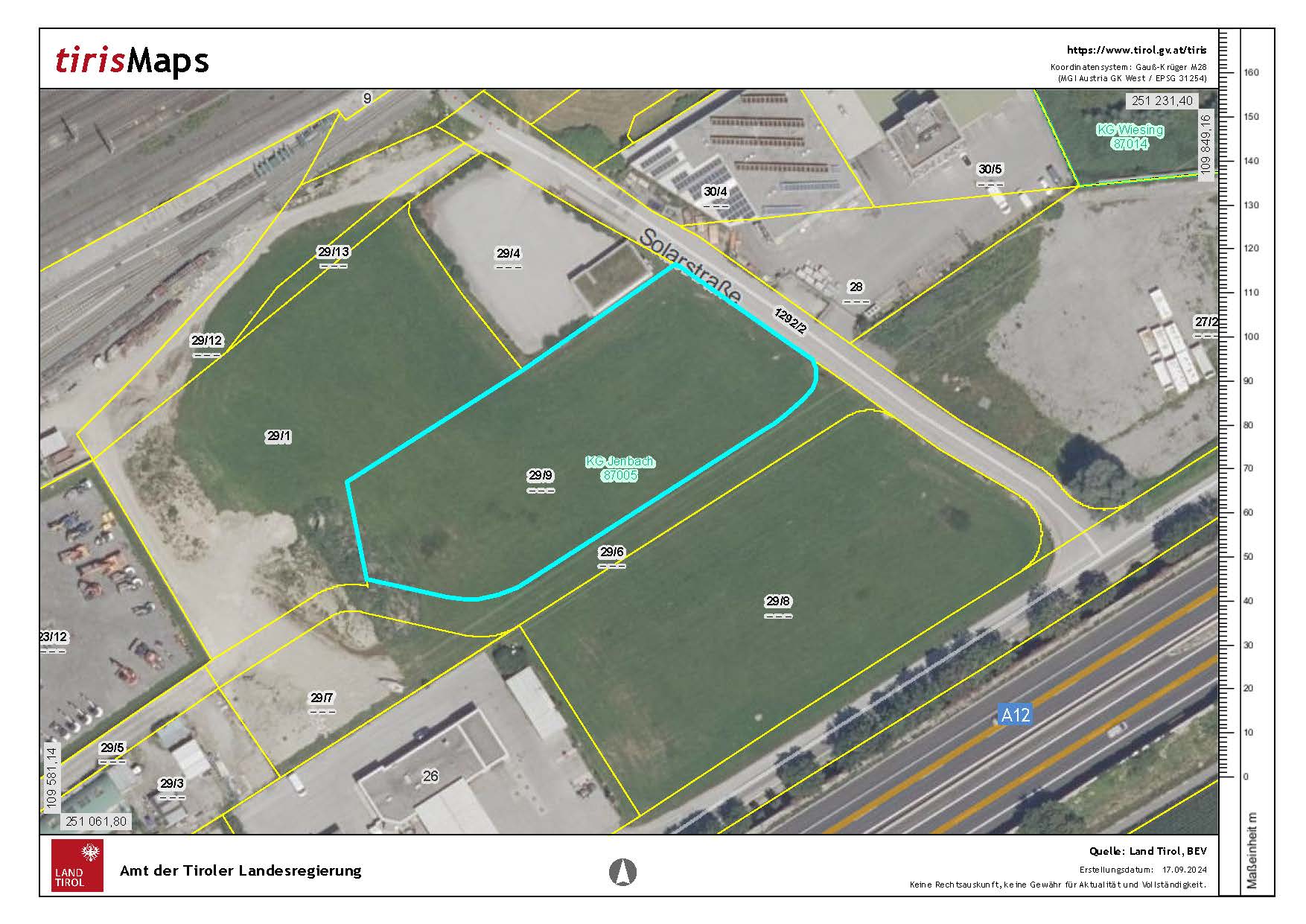 Verkaufsfläche zum Kauf provisionsfrei 4.094 m²<br/>Verkaufsfläche Austraße Jenbach 6200