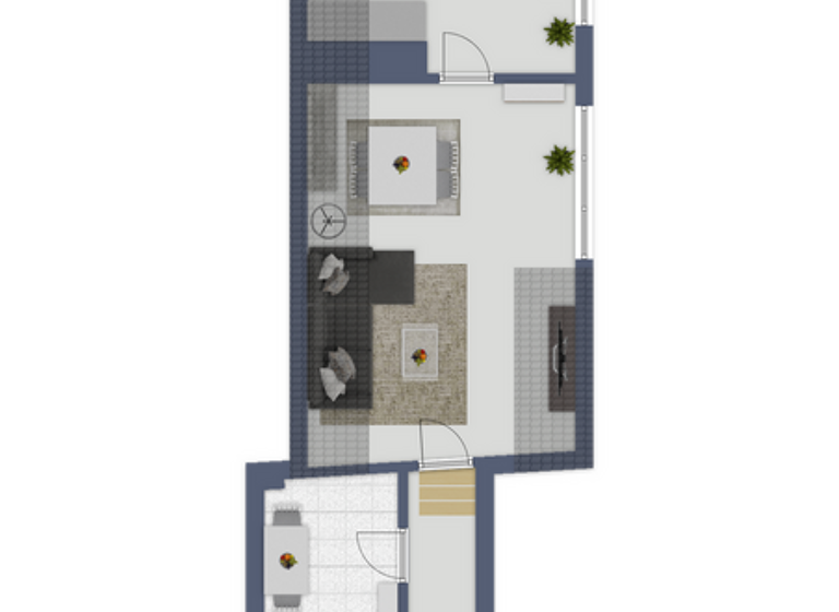 Wohnung zur Miete 419 € 2 Zimmer 47,9 m² 2. Geschoss Fährstraße 29/30 Altstadt Stralsund 18439