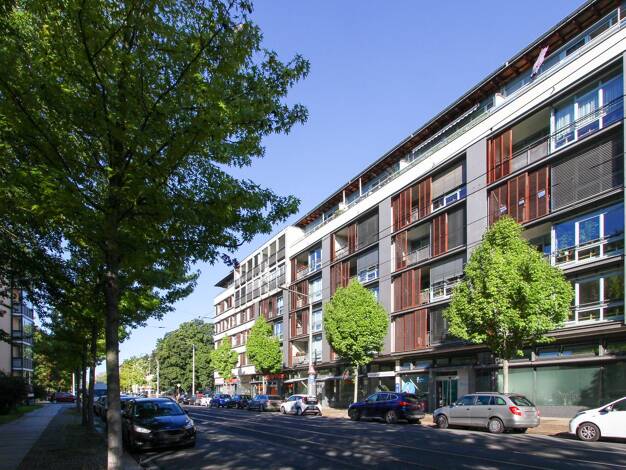 Studio zum Kauf 75.000 € 1 Zimmer 29,7 m² 1. Geschoss Johannstadt-Süd Dresden 01307