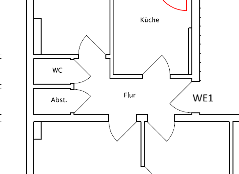 Wohnung zum Kauf provisionsfrei 258.680 € 3 Zimmer 55,6 m² 1. Geschoss Altona-Altstadt Hamburg 22767