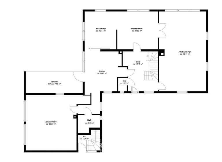 Einfamilienhaus zum Kauf 1.250.000 € 9,5 Zimmer 348 m² 1.935 m² Grundstück Bissendorf Wedemark 30900