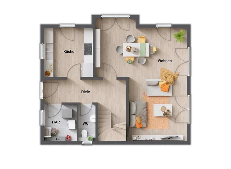 Einfamilienhaus zum Kauf provisionsfrei 325.000 € 4 Zimmer 132 m² 1.600 m² Grundstück Gremersdorf Gremersdorf-Buchholz 18461