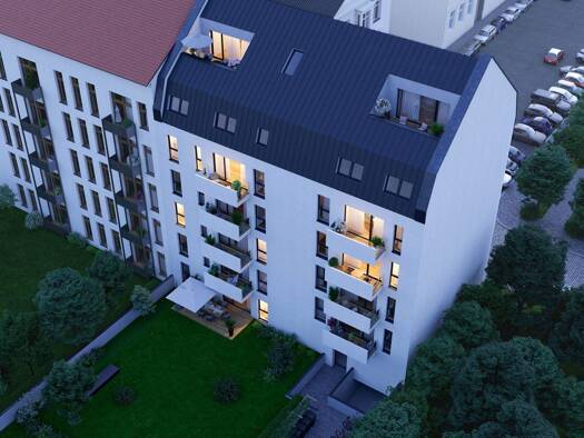 Wohnung zum Kauf - Erstbezug 390.000 € 3 Zimmer 72,2 m² 1. Geschoss Zentrum-Ost Leipzig 04103