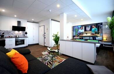 Studio zur Miete 1.350 € 1 Zimmer 46 m² 5. Geschoss Kaiserstraße 73 Offenbach am Main Offenbach am Main 63065
