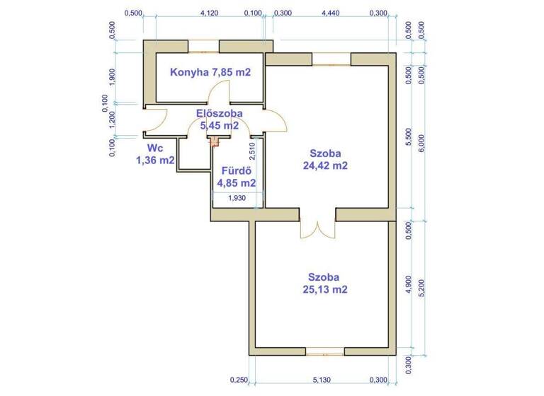 Studio zum Kauf 139.000 € 2 Zimmer 69 m² 1. Geschoss Györ