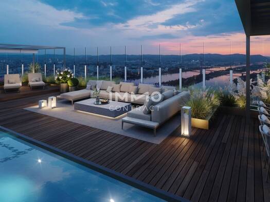 Penthouse zum Kauf - Erstbezug 15.799.000 € 4 Zimmer 304 m² 47. Geschoss Wagramer Straße 2 Donaustadt 1220