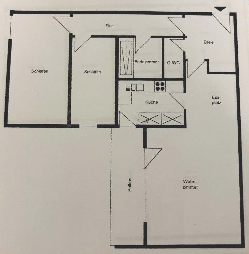 Wohnung zum Kauf 239.000 € 3 Zimmer 89 m²<br/>Wohnfläche 7.<br/>Geschoss Hahn Taunusstein 65232