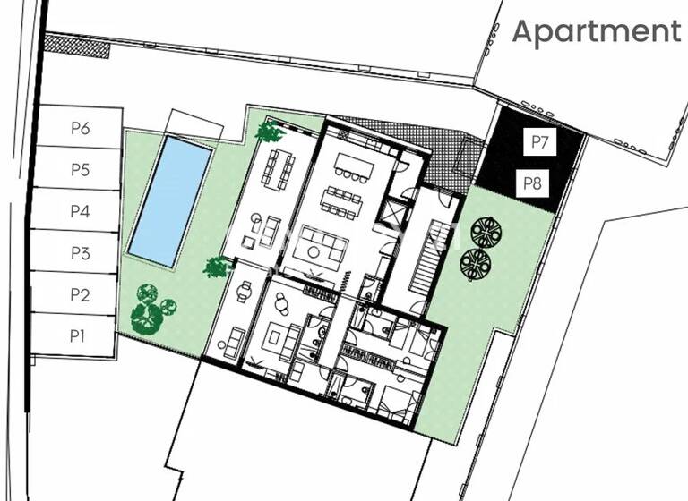 Wohnung zum Kauf - Erstbezug 1.615.000 € 4 Zimmer 229,1 m² Zadarska zupanija, Nin, Nin 23232