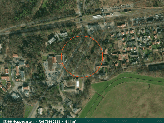 Grundstück zum Kauf 285.000 € 811 m² Grundstück Dahlwitz-Hoppegarten Hoppegarten 15366