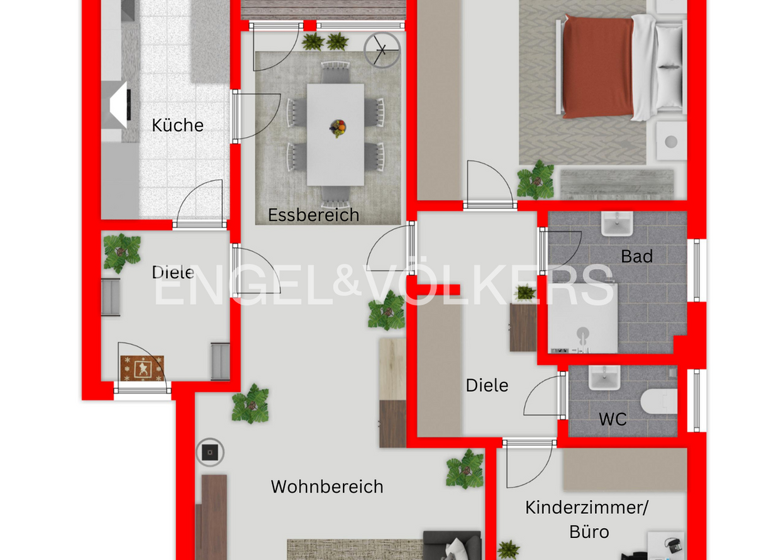 Wohnung zum Kauf 260.000 € 3 Zimmer 75 m² 1. Geschoss frei ab sofort Hilden 40724