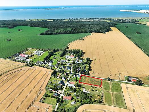 Grundstück zum Kauf provisionsfrei 1.500 € 3.487 m² Grundstück Neuhof Ribnitz-Damgarten 18311