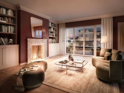 Penthouse zum Kauf - Neubau 1.679.900 € 3 Zimmer 89,6 m² 7. Geschoss frei ab sofort Suarezstraße 24 Charlottenburg Charlottenburg-Wilmersdorf 14057