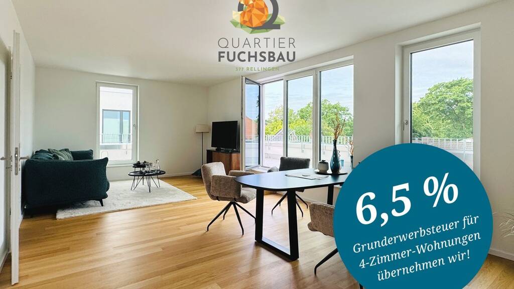 Wohnung zum Kauf - Neubau provisionsfrei 650.000 € 4 Zimmer 99,4 m² 2. Geschoss Altonaer Straße 357/Tannenweg 8 Rellingen 25462