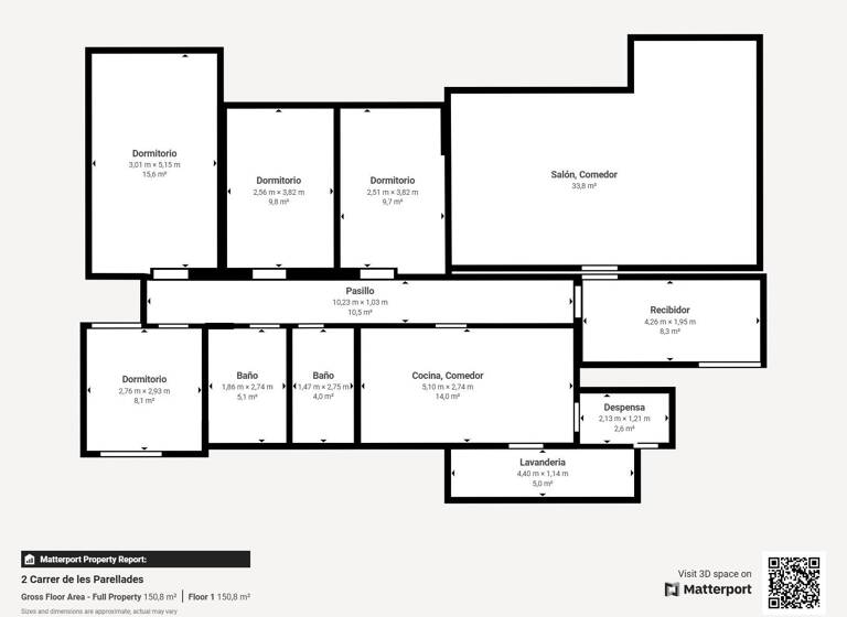 Wohnung zum Kauf 749.900 € 4 Zimmer 188 m² PALMA DE MALLORCA 07003