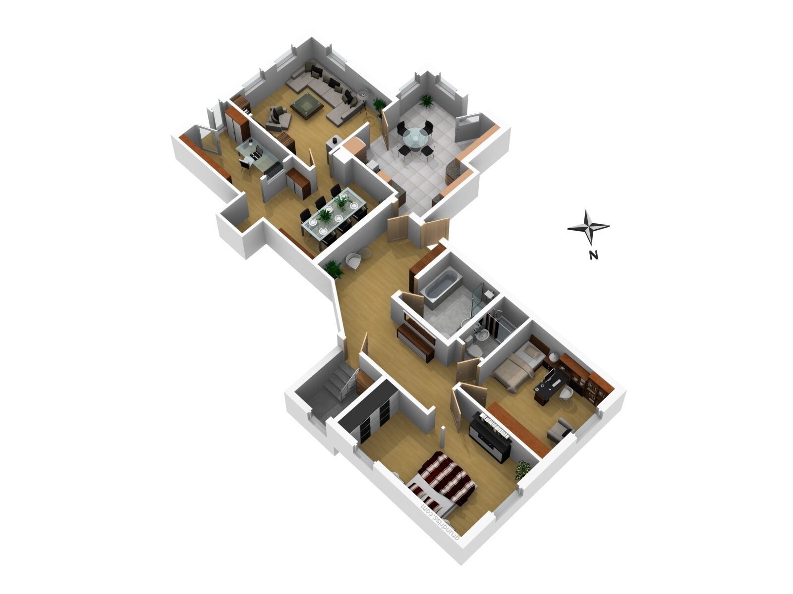 Wohnung zum Kauf 250.000 € 5 Zimmer 110 m²<br/>Wohnfläche EG<br/>Geschoss Klein Offenseth-Sparrieshoop 25365