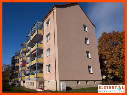 Wohnung zur Miete 419 € 3 Zimmer 65 m² 3. Geschoss Johannes-R.-Becher-Straße 13 Bieblach Gera 07546