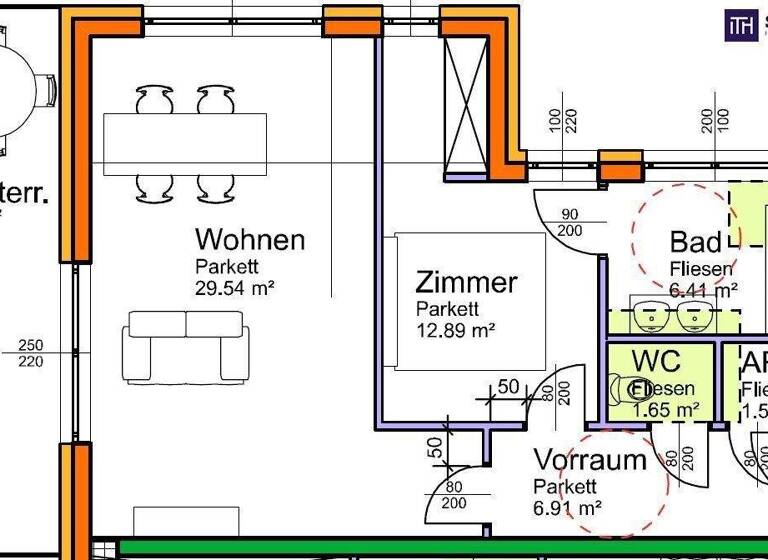 Wohnung zur Miete 711 € 2 Zimmer 60 m² 2. Geschoss frei ab 01.05.2026 Liebenau Graz,07.Bez.:Liebenau 8041