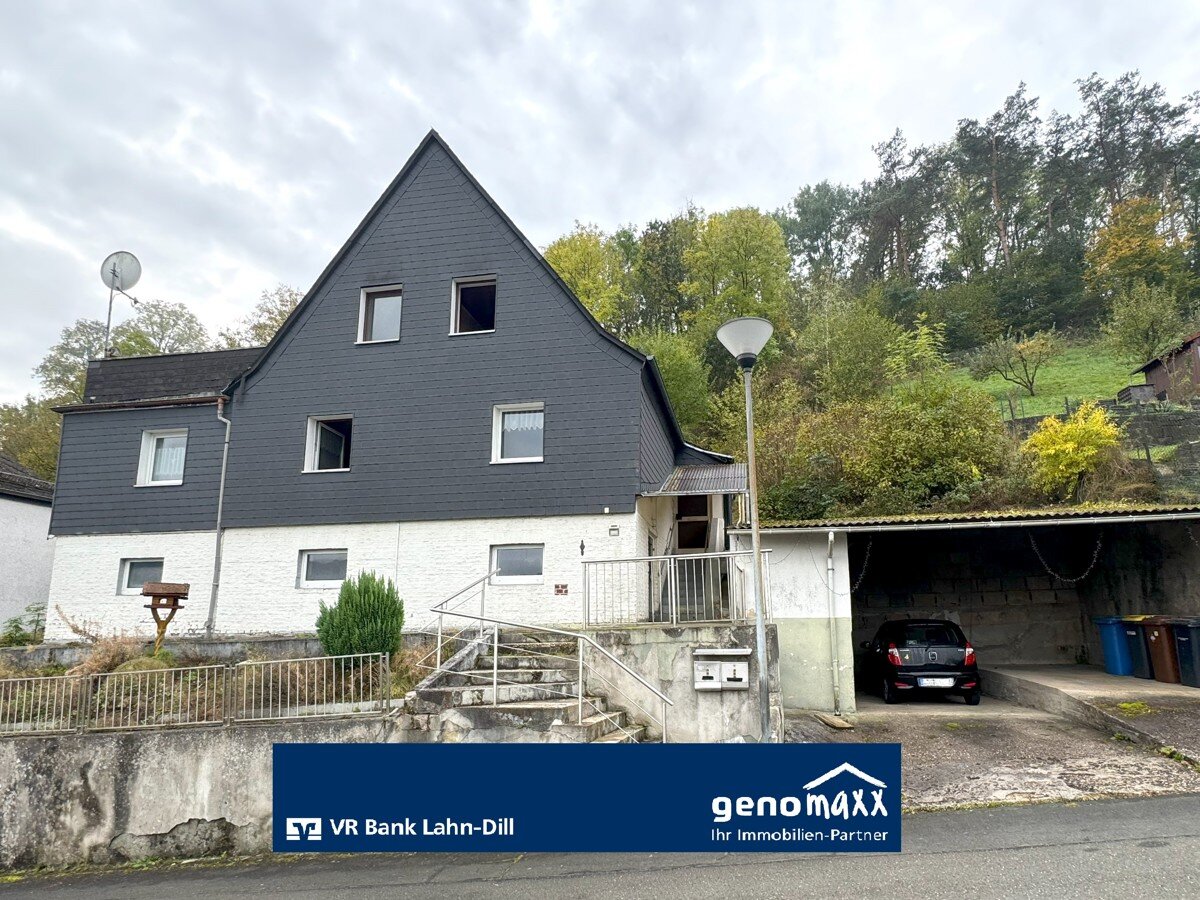 Einfamilienhaus zum Kauf 129.000 € 6 Zimmer 134 m²<br/>Wohnfläche 1.060 m²<br/>Grundstück Dillenburg Dillenburg 35683