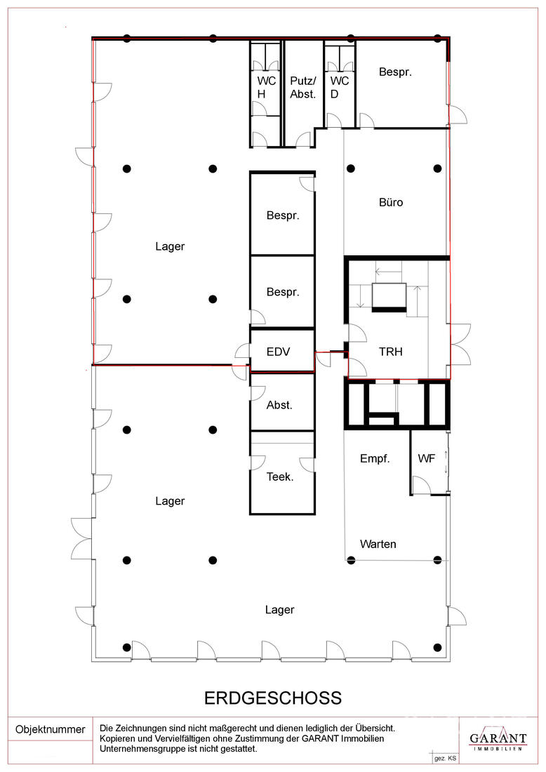 Bürofläche zur Miete provisionsfrei 6.090 € 420 m²<br/>Bürofläche Wallgraben - West Stuttgart 70565