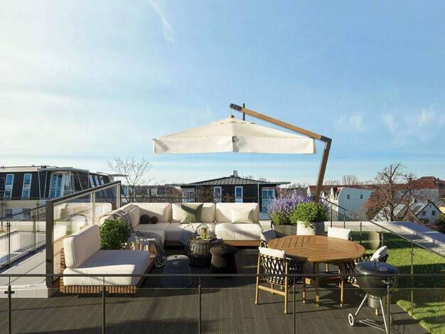 Penthouse zum Kauf - Erstbezug 920.000 € 4 Zimmer 131,5 m² 3. Geschoss Wilhelmsruh Berlin 13158