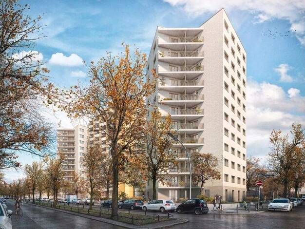 Wohnung zur Miete nur mit Wohnberechtigungsschein 540 € 2 Zimmer 46,9 m² 4. Geschoss frei ab 04.03.2026 Am Mühlenberg 5 Schöneberg Berlin 10825
