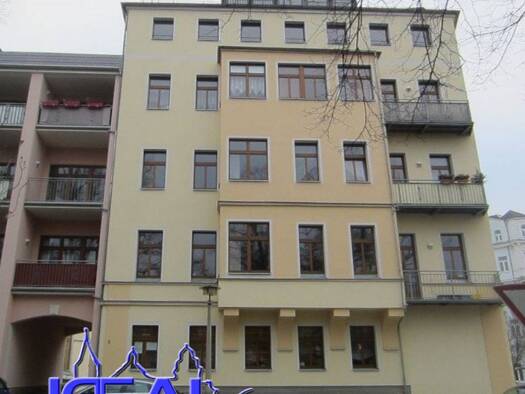 Wohnung zur Miete 535 € 3 Zimmer 81,7 m² 2. Geschoss Alfred-Schlagk-Straße 2 Westend Plauen 08523