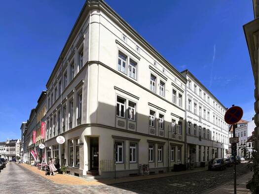 Wohnung zur Miete 570 € 2 Zimmer 57 m² Geschoss 3/3 frei ab sofort Schulstr. 1 Schelfstadt Schwerin 19055