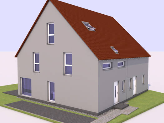 Doppelhaushälfte zur Miete 1.900 € 5 Zimmer 122 m² 205 m² Grundstück frei ab sofort Cadolzburger Straße 10 Seukendorf 90556