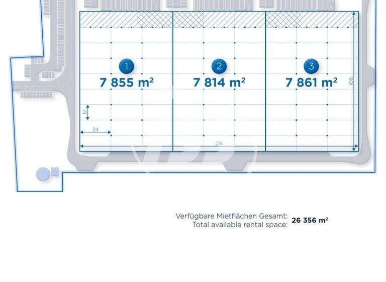 Lagerhalle zur Miete provisionsfrei 6,25 € 8.801 m² Lagerfläche Rockwellstraße 1 Gifhorn 38518