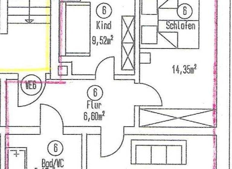 Wohnung zur Miete 335 € 2 Zimmer 66,2 m² 2. Geschoss frei ab sofort Lange Straße 69 Haselbrunn Plauen 08525