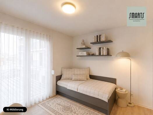 Wohnung zur Miete 545 € 1 Zimmer 19,5 m² 4. Geschoss Stephanstraße St Peter Nürnberg 90478