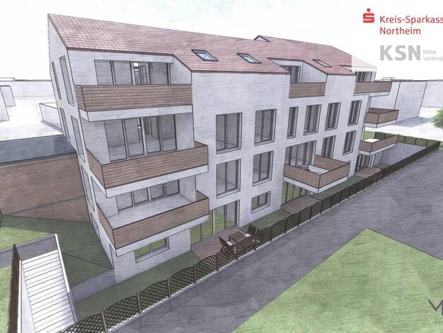 Wohnung zum Kauf - Erstbezug provisionsfrei 384.804 € 3 Zimmer 91,7 m² Nörten-Hardenberg Nörten-Hardenberg 37176