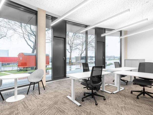 Bürofläche zur Miete provisionsfrei 33 m² Bürofläche teilbar ab 12 m² Theodorstraße 105 Rath Düsseldorf 40472