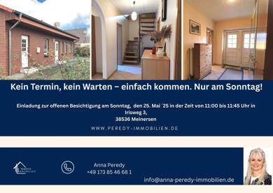 Einfamilienhaus zum Kauf 335.000 € 3 Zimmer 119,1 m² 708 m² Grundstück Meinersen Meinersen 38536