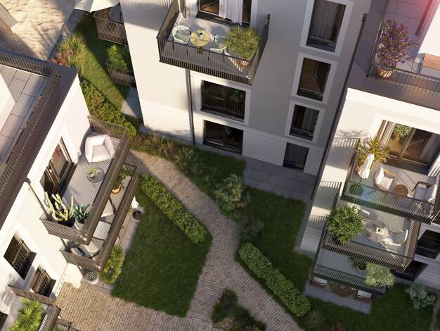 Wohnung zum Kauf - Neubau 529.000 € 2 Zimmer 41,8 m² 2. Geschoss Marbachstraße 11 Sendling-Westpark München 81369