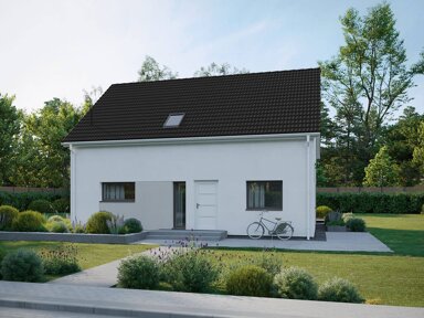 Einfamilienhaus zum Kauf provisionsfrei 344.165 € 5 Zimmer 150 m² 573 m² Grundstück Flensungen Mücke 35325