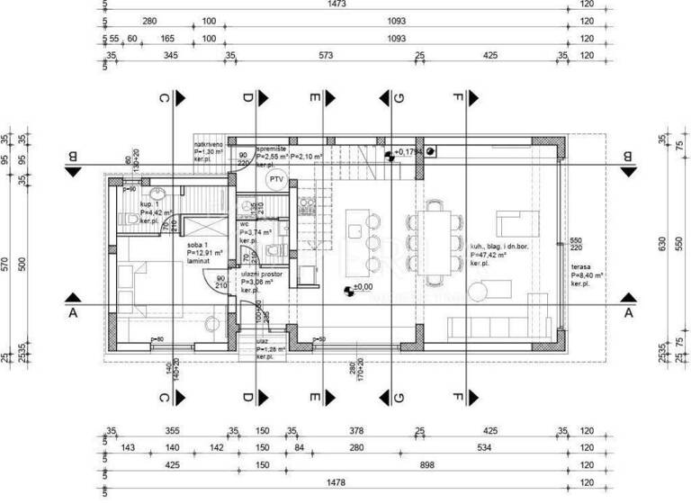 Haus zum Kauf 700.000 € 5 Zimmer 159 m² Zaton, Nin Nin