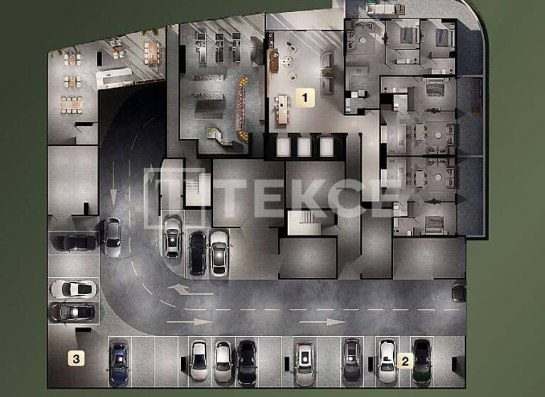 Wohnung zum Kauf 287.000 € 2 Zimmer 66 m² 4. Geschoss Dubai