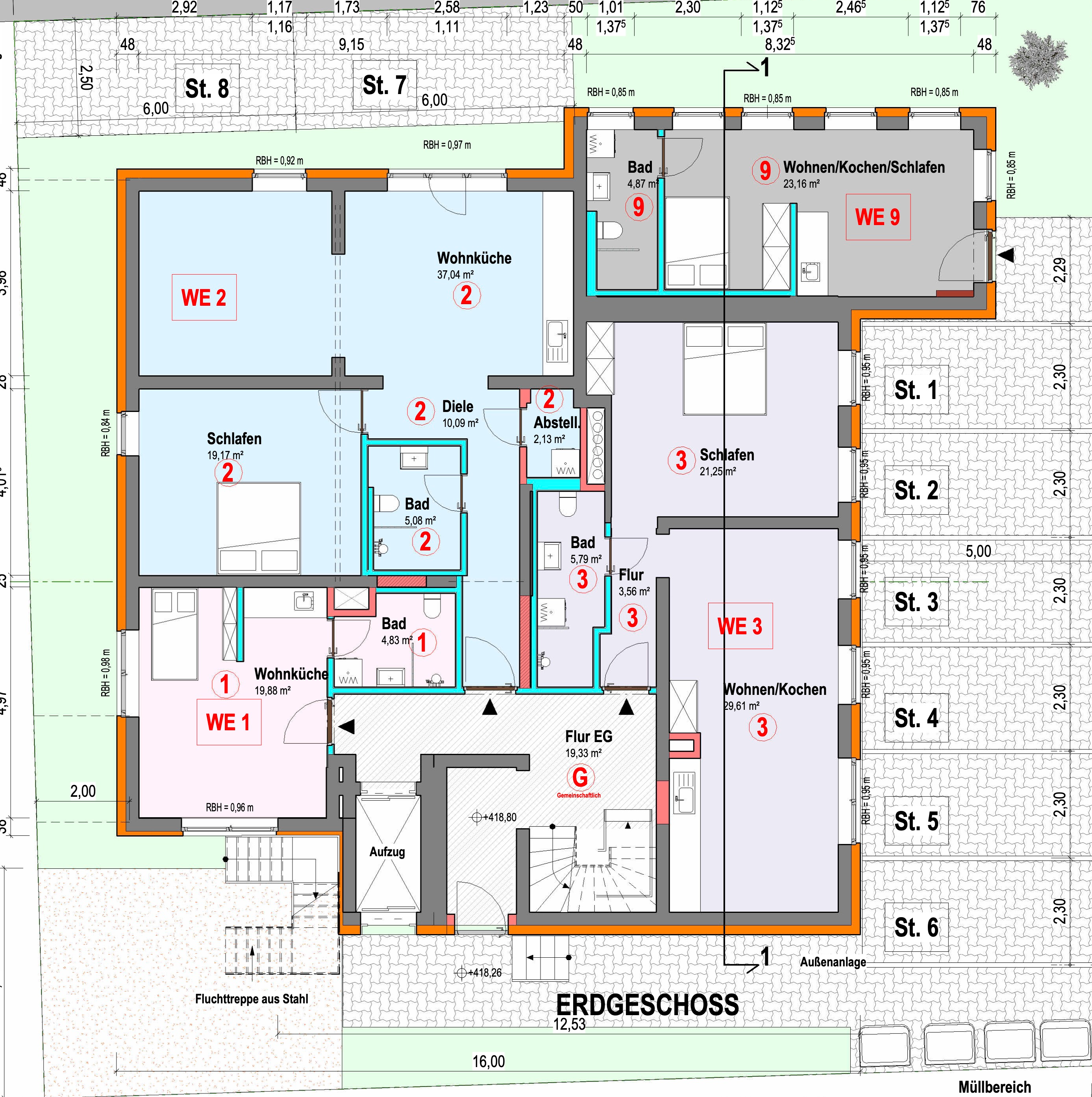 Wohnung zum Kauf provisionsfrei 389.000 € 2 Zimmer 84 m²<br/>Wohnfläche 01.01.2025<br/>Verfügbarkeit Neckarhausen Edingen-Neckarhausen 68535