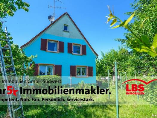 Einfamilienhaus zum Kauf 193.000 € 5 Zimmer 100 m² 438 m² Grundstück frei ab sofort Singen Singen (Hohentwiel) 78224